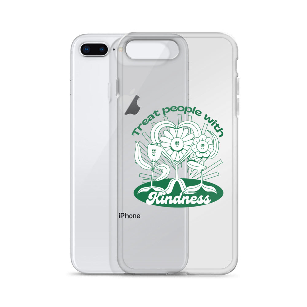 Treat People With Kindness iPhone Case