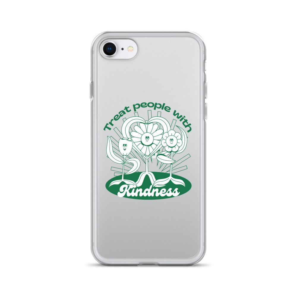 Treat People With Kindness iPhone Case