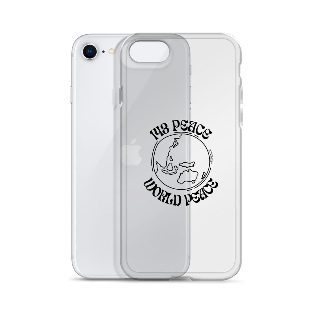 143 Peace/World Peace iPhone Case