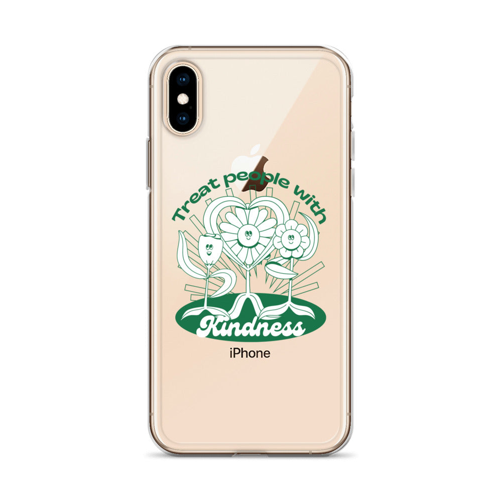 Treat People With Kindness iPhone Case