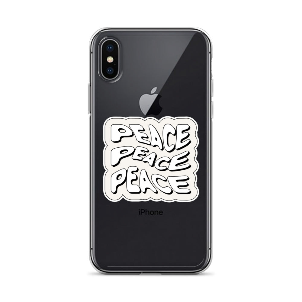 Peace x3 iPhone Case