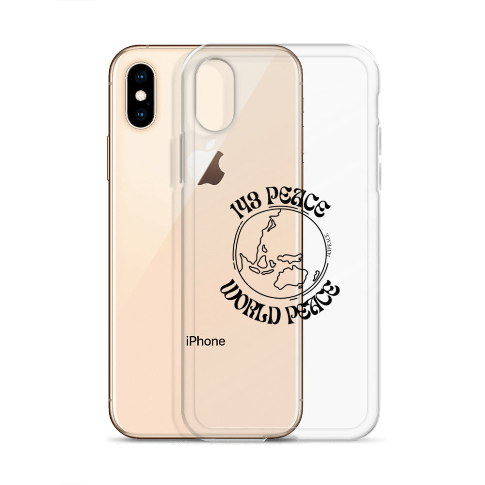143 Peace/World Peace iPhone Case
