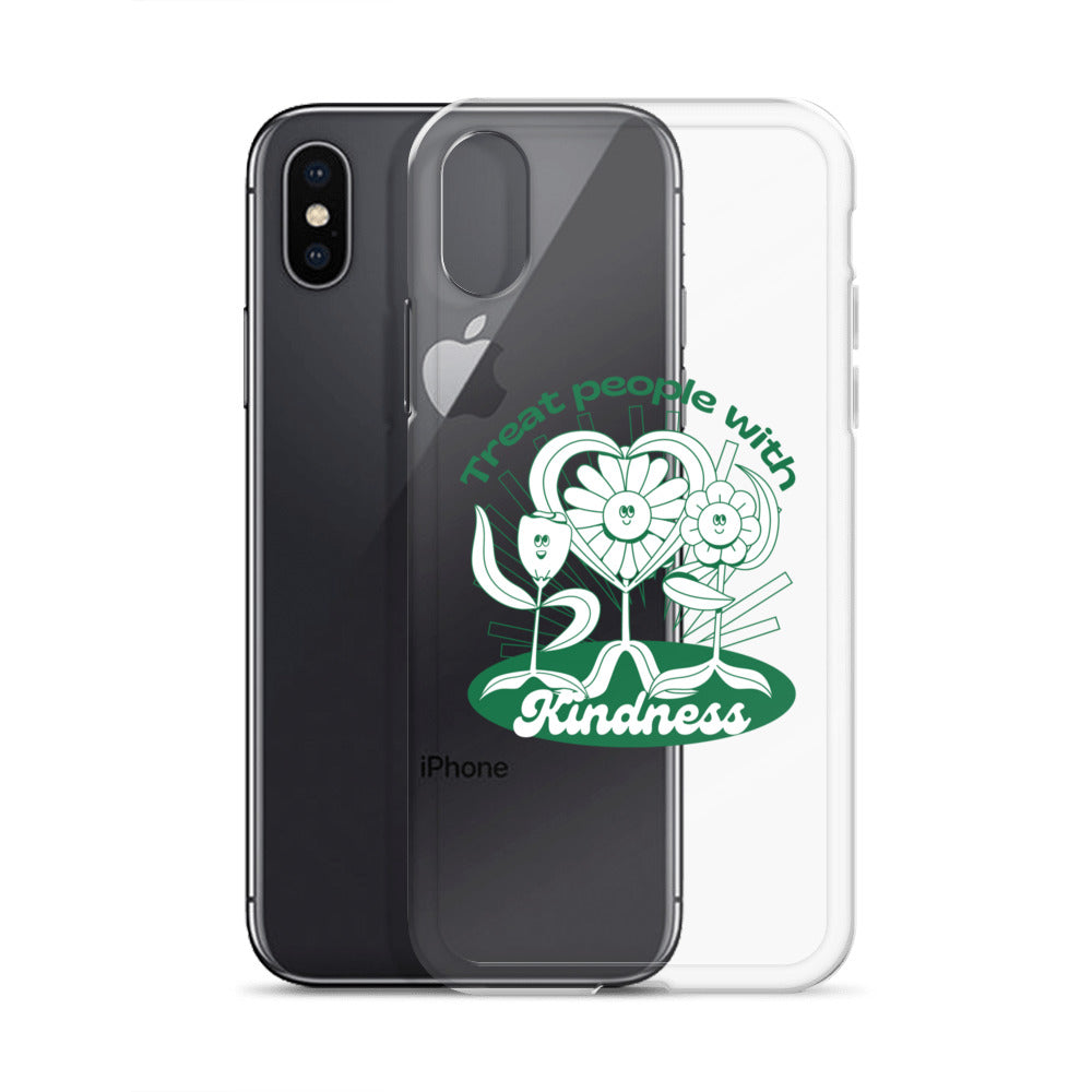 Treat People With Kindness iPhone Case