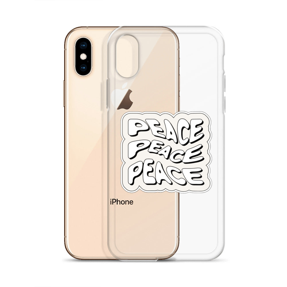 Peace x3 iPhone Case