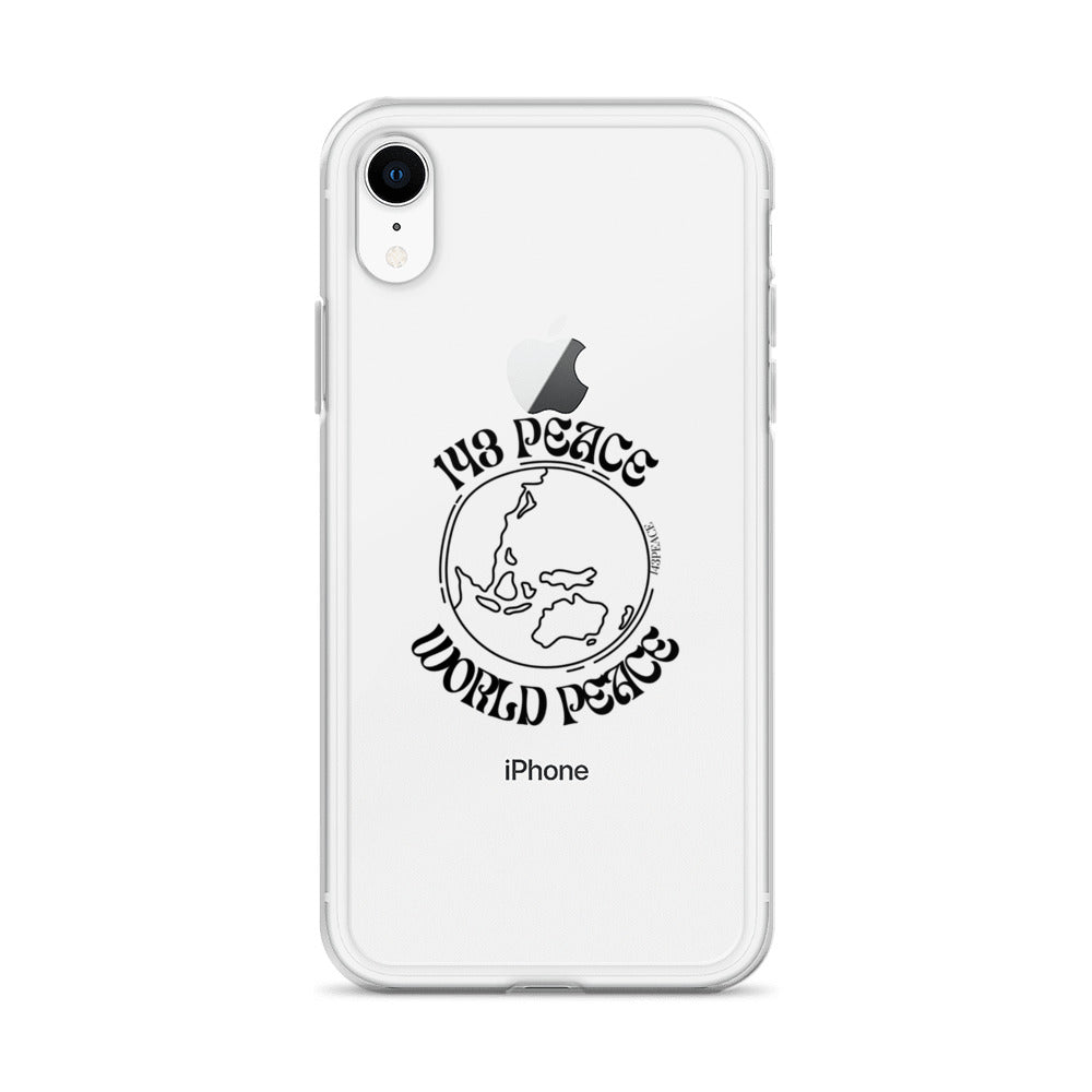 143 Peace/World Peace iPhone Case