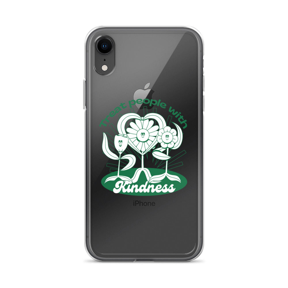 Treat People With Kindness iPhone Case