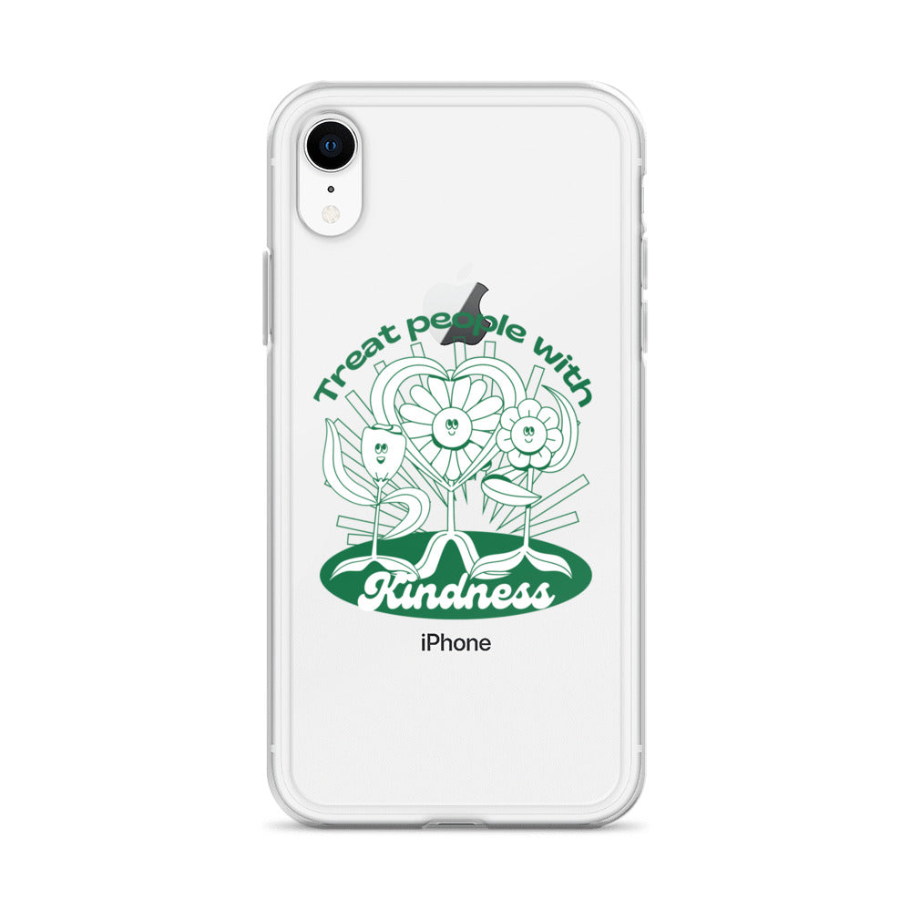 Treat People With Kindness iPhone Case