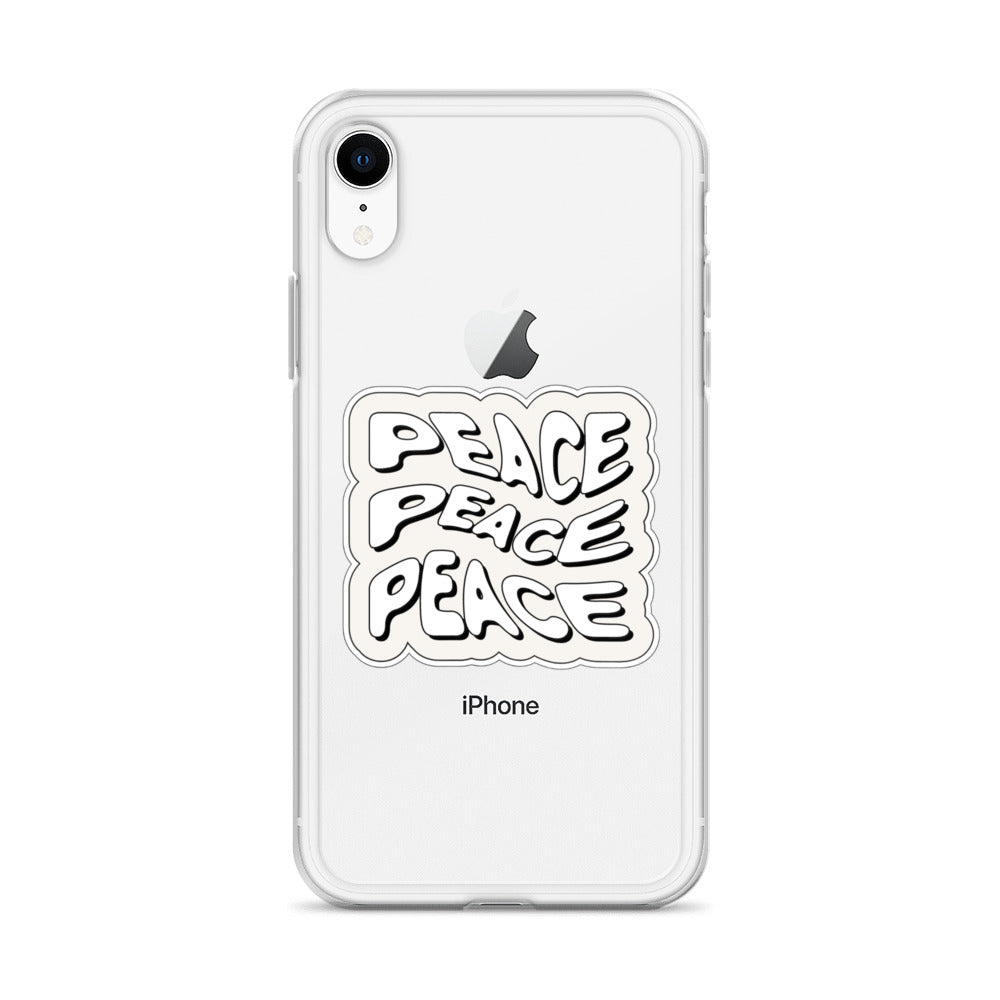 Peace x3 iPhone Case