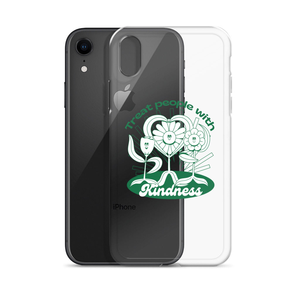 Treat People With Kindness iPhone Case