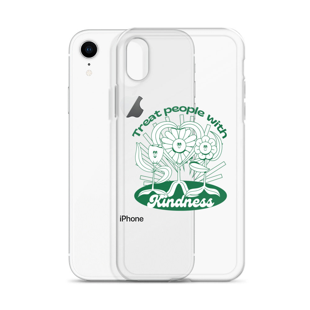 Treat People With Kindness iPhone Case