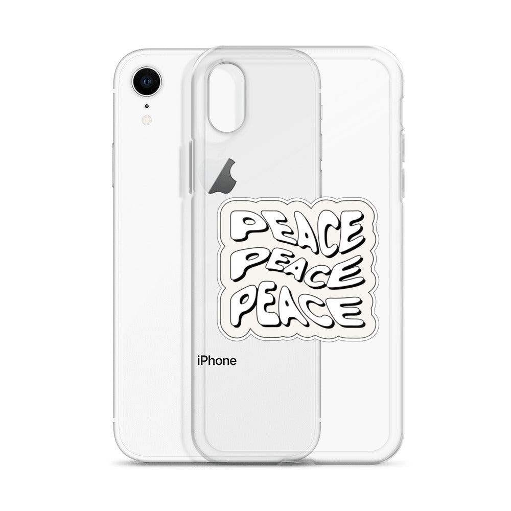 Peace x3 iPhone Case