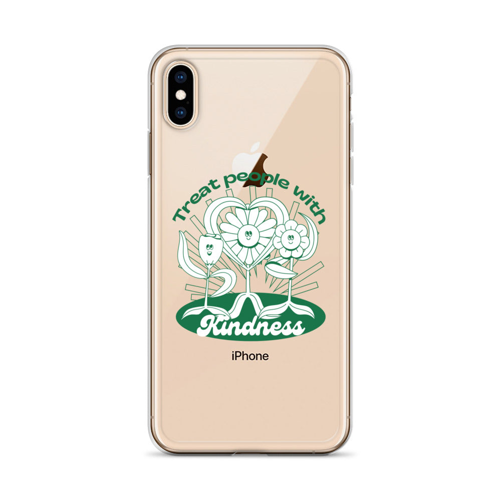 Treat People With Kindness iPhone Case