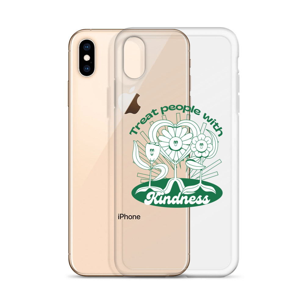 Treat People With Kindness iPhone Case