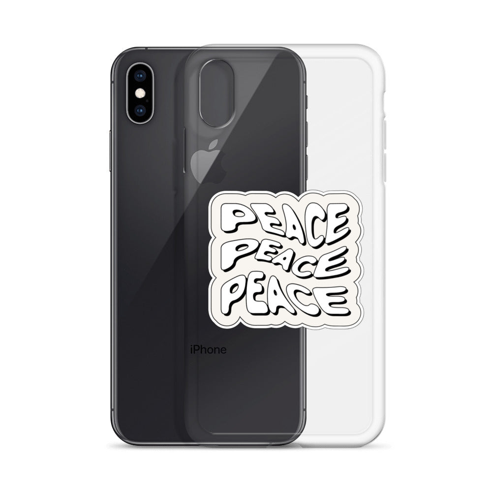 Peace x3 iPhone Case