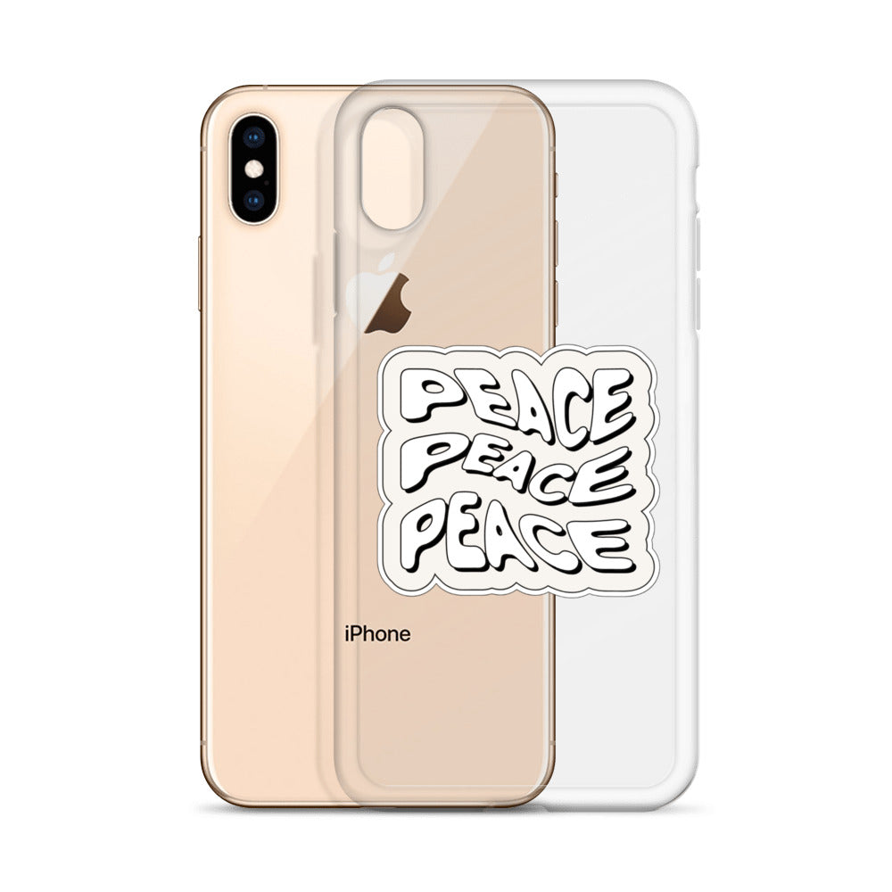 Peace x3 iPhone Case