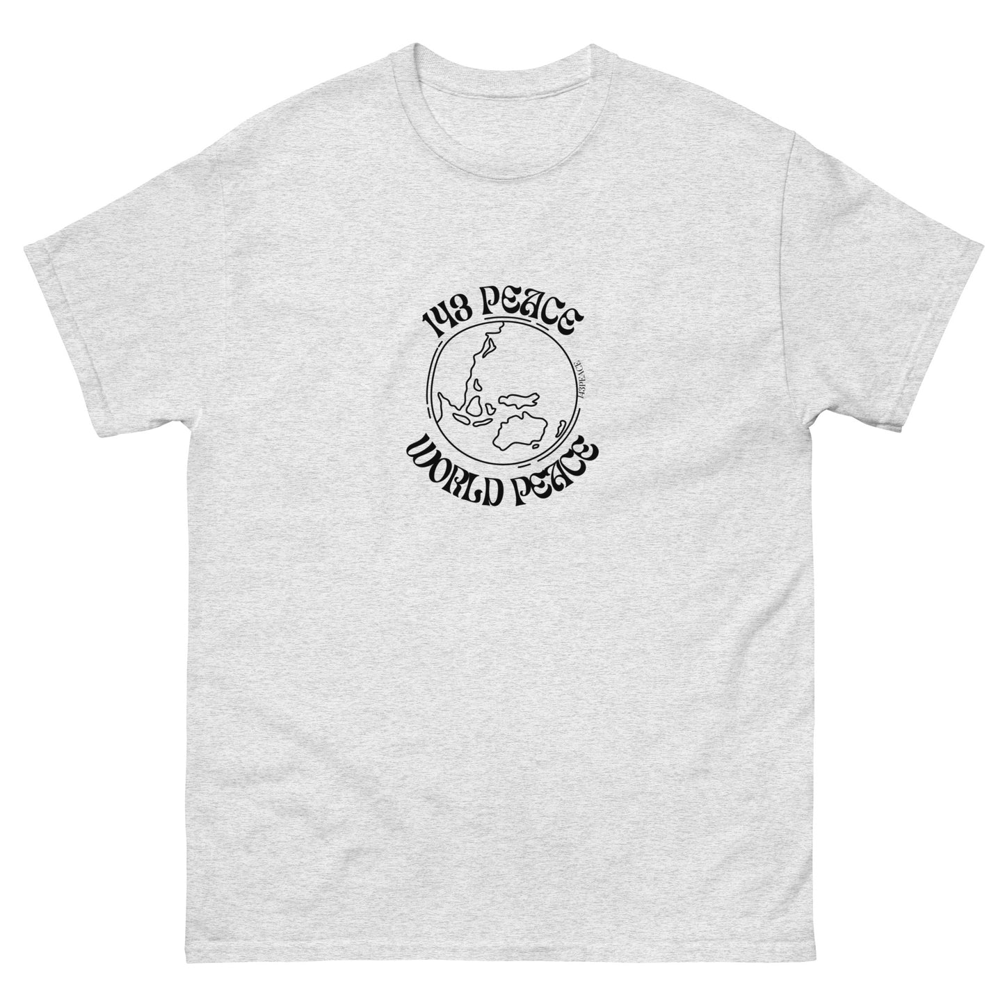 143 Peace/World Peace Men's classic tee